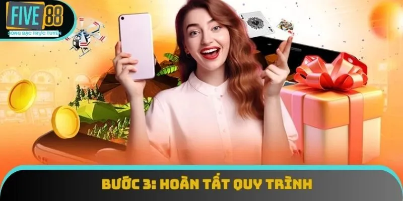 Thành viên hoàn tất quá trình bằng cách ấn xác nhận là xong Thành viên hoàn tất quá trình bằng cách ấn xác nhận là xong