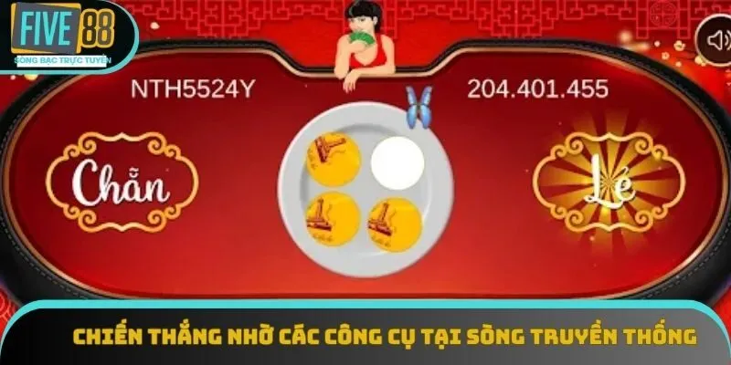 Chiến thắng nhờ các công cụ tại sòng truyền thống Chiến thắng nhờ các công cụ tại sòng truyền thống